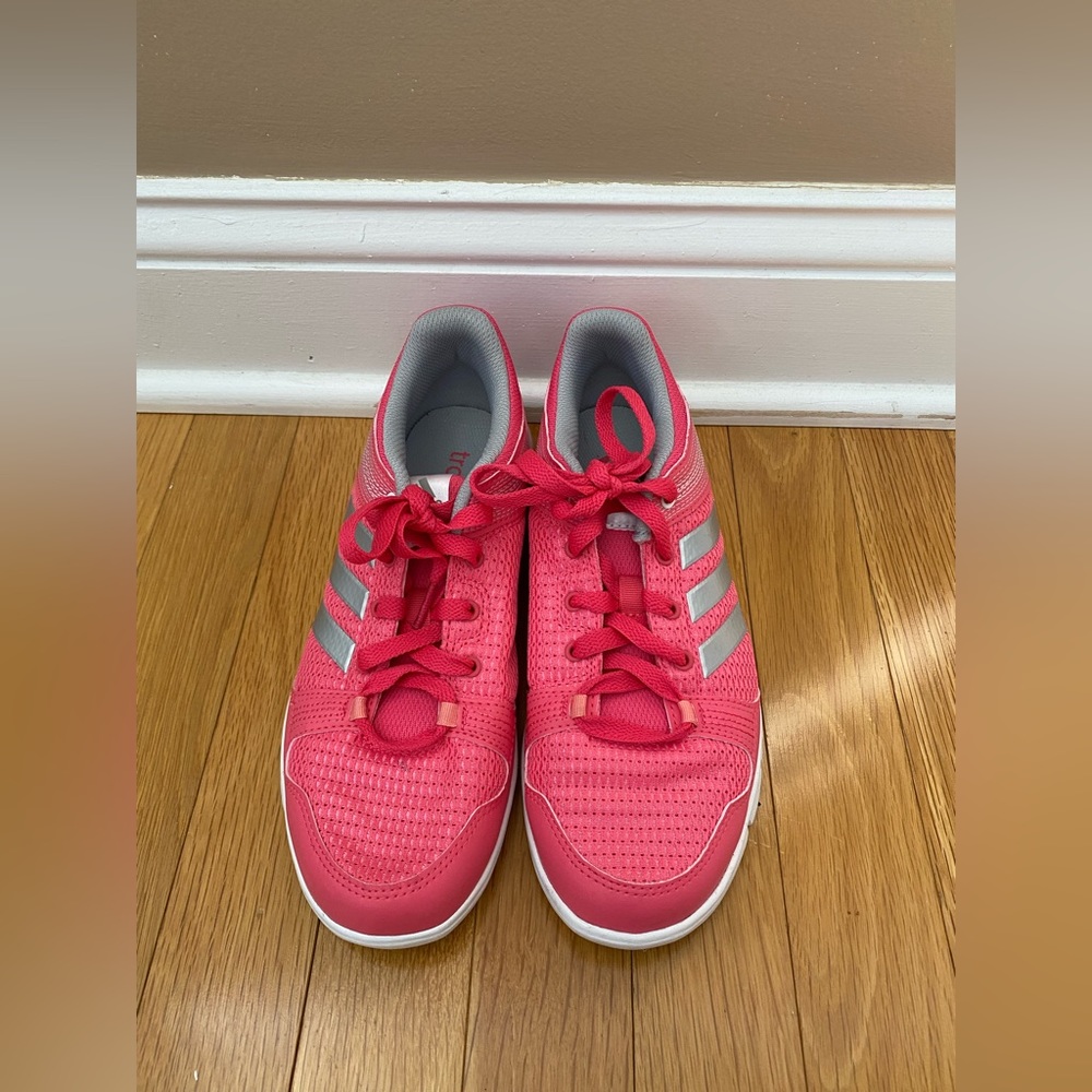 Adidas pink sneakers size 6.5